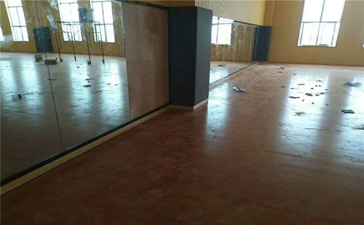 訓練館籃球館木地板施工方案