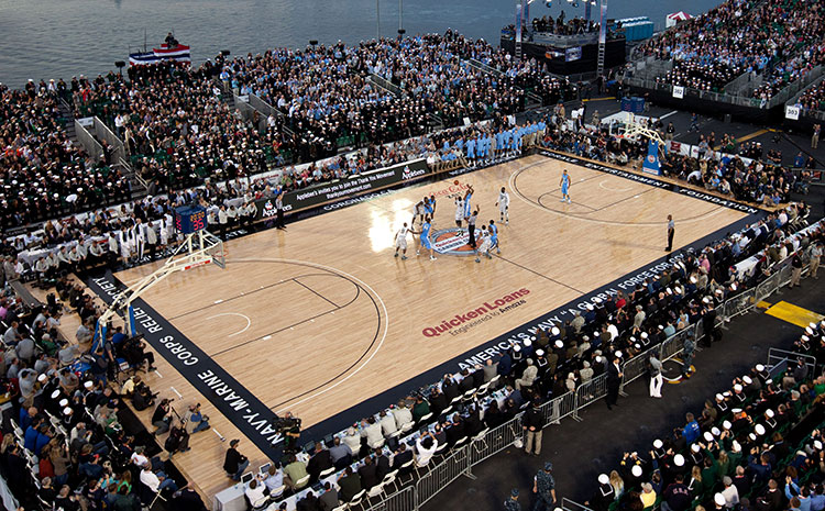 企口舞蹈室木地板安裝