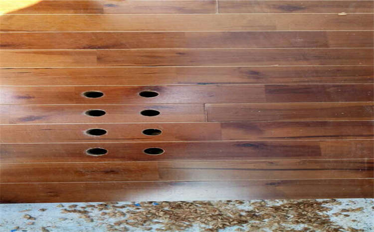 比賽場館體育木地板結構